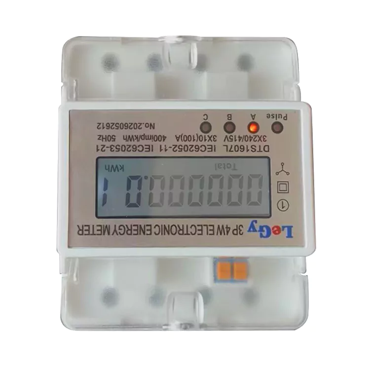 Licznik energii podłączany bezpośrednio na szynę DIN